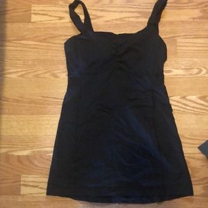 Black top! Scoop neck and back